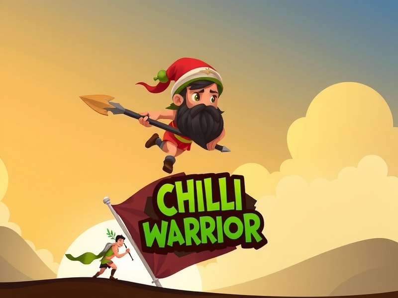 Chilli Warrior Endless Run Game Banner